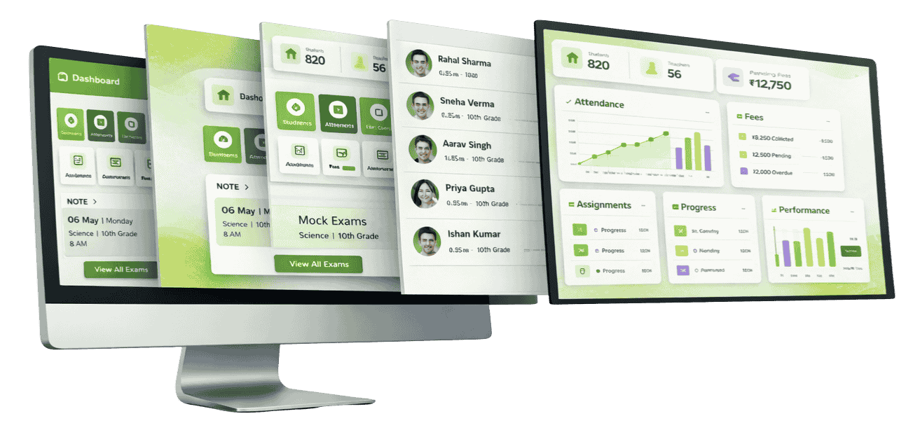 SaaS Dashboard Laptop